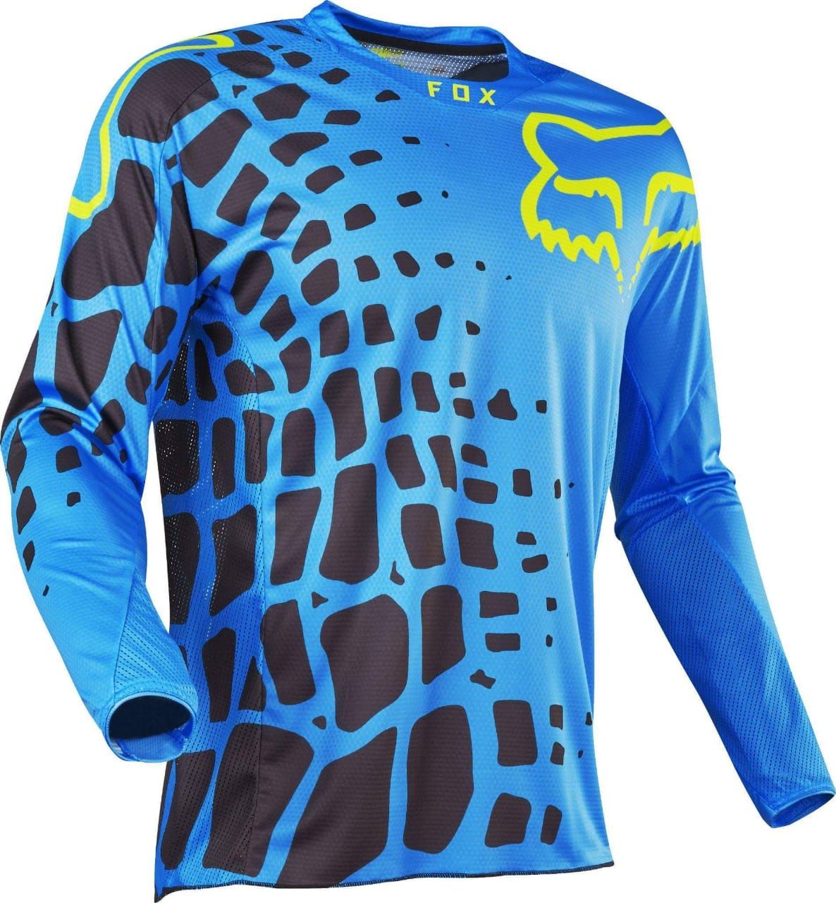 Fox 360 Blue Leopard Jersey